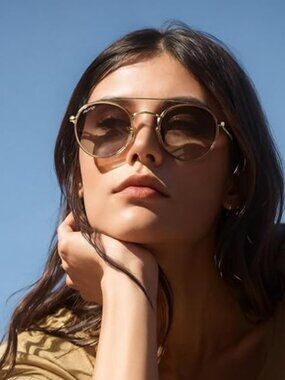 Round Polarized Sunglasses